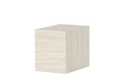 Fjôrd Bijzettafel York Beige Travertinlook 35x25cm