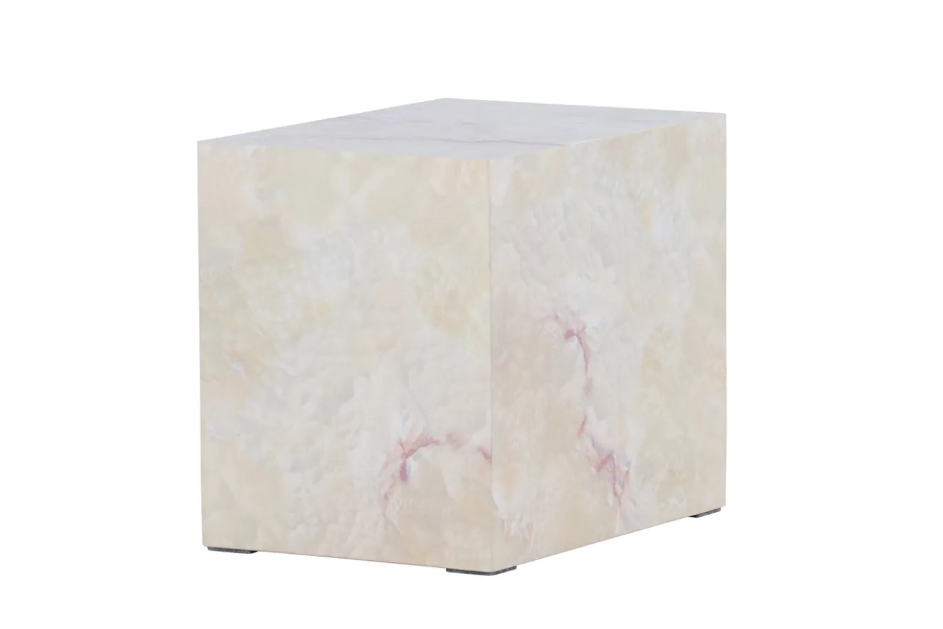 Fjôrd Bijzettafel York Beige 35x25cm