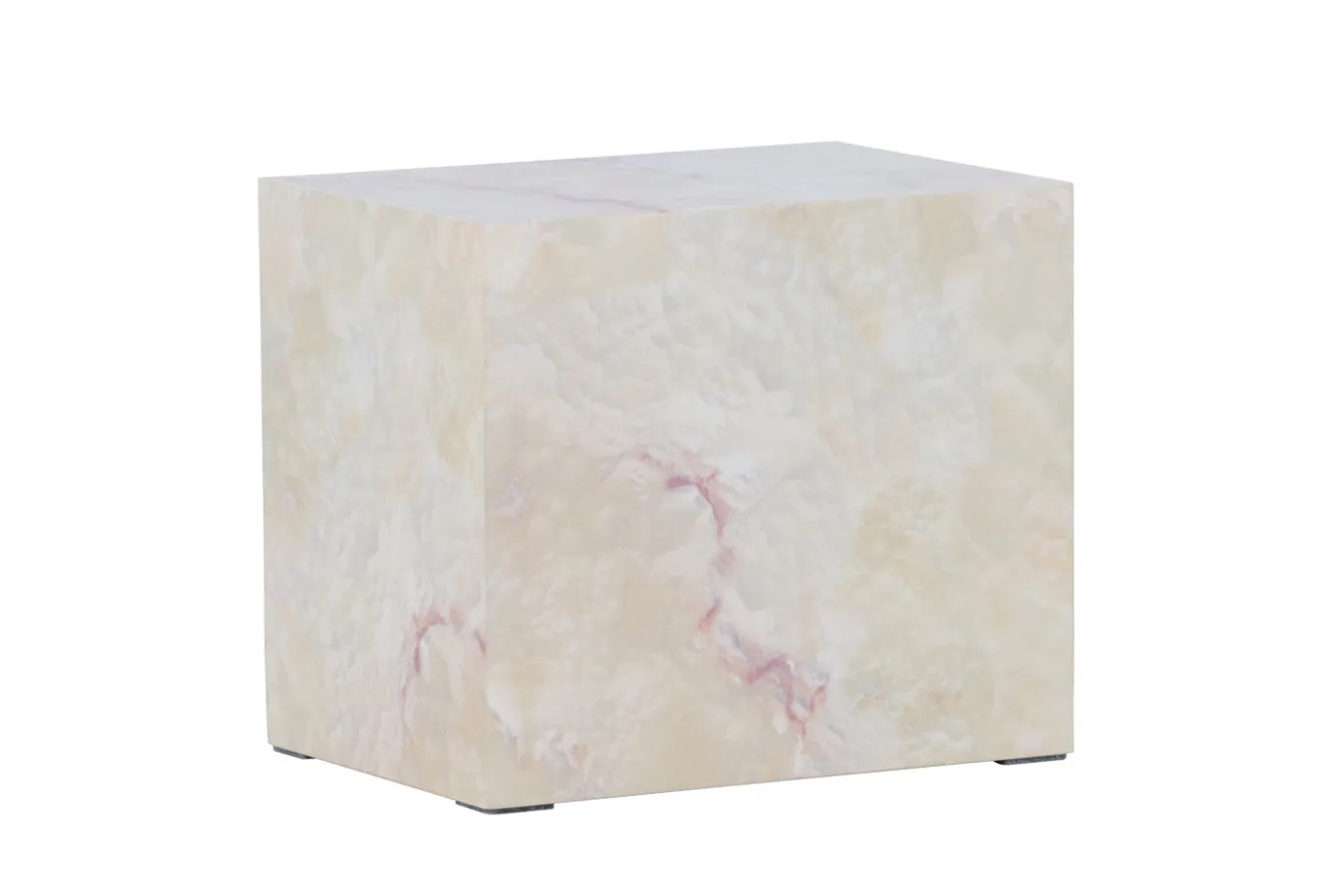 Fjôrd Bijzettafel York Beige 35x25cm