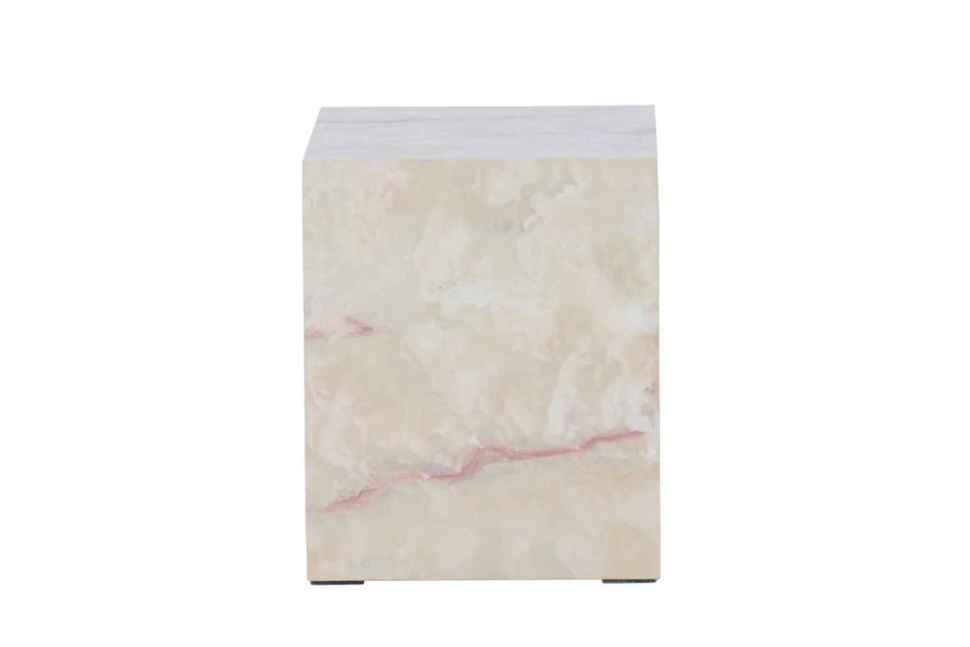 Fjôrd Bijzettafel York Beige 35x25cm