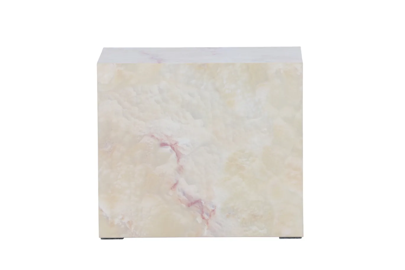 Fjôrd Bijzettafel York Beige 35x25cm