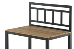 Fjôrd Buitenkeuken Module Mexico Midden Zwart Alu Teak