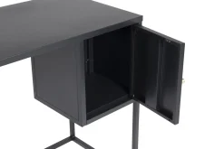 Fjôrd Bureau Bakal Zwart 95x45cm