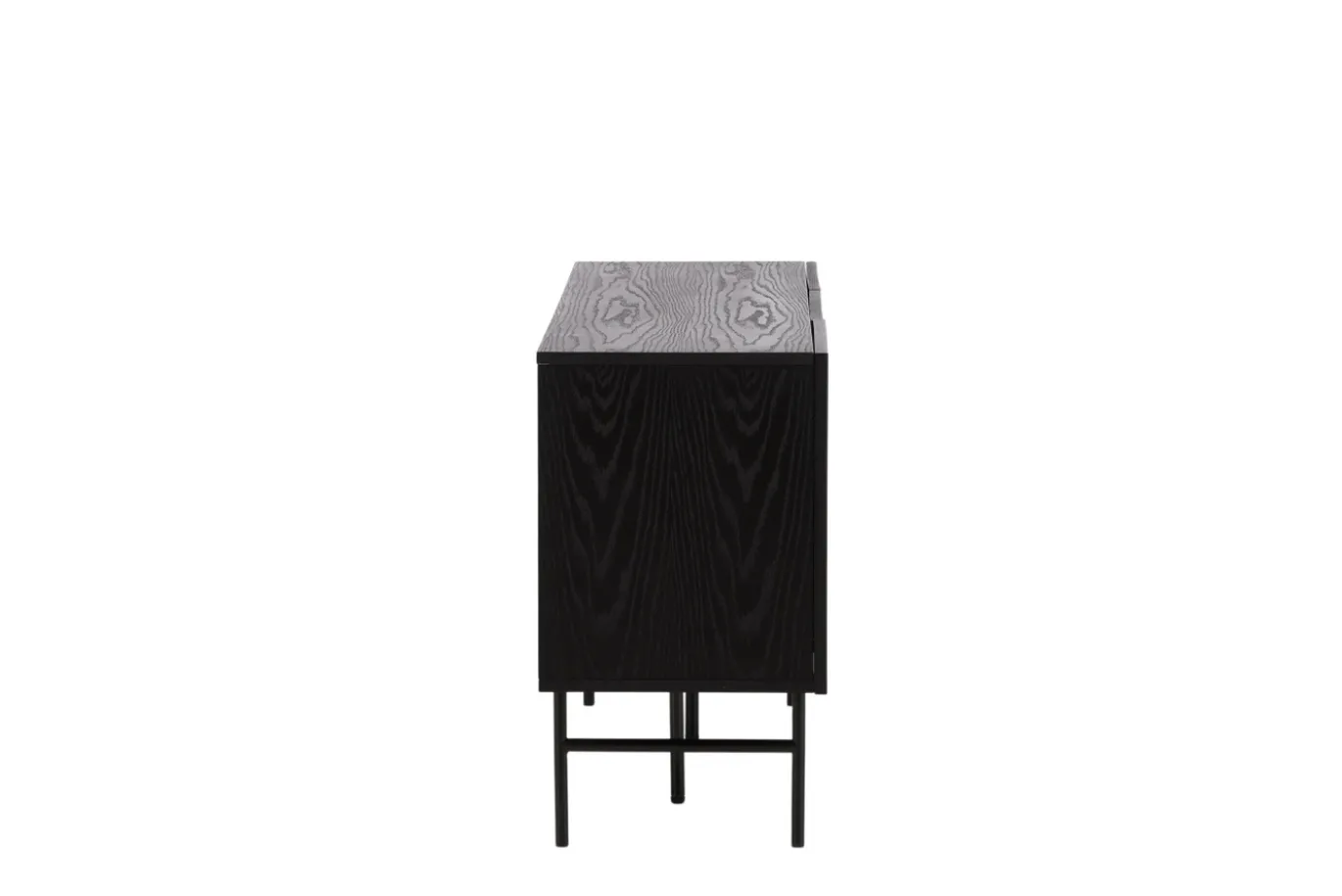 Fjôrd Dressoir Björkön Zwart Eiken Fineer