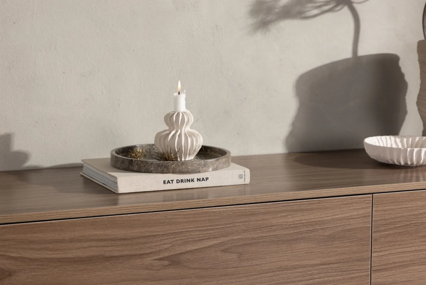 Fjôrd Dressoir Frihamn Walnootlook
