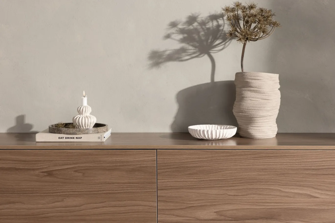 Fjôrd Dressoir Frihamn Walnootlook