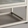 Fjôrd Dressoir Garis Metaal Beige