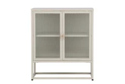 Fjôrd Dressoir Garis Metaal Beige