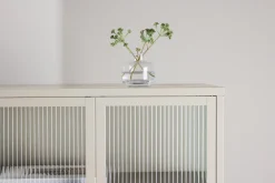 Fjôrd Dressoir Garis Metaal Beige