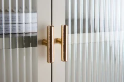 Fjôrd Dressoir Garis Metaal Beige