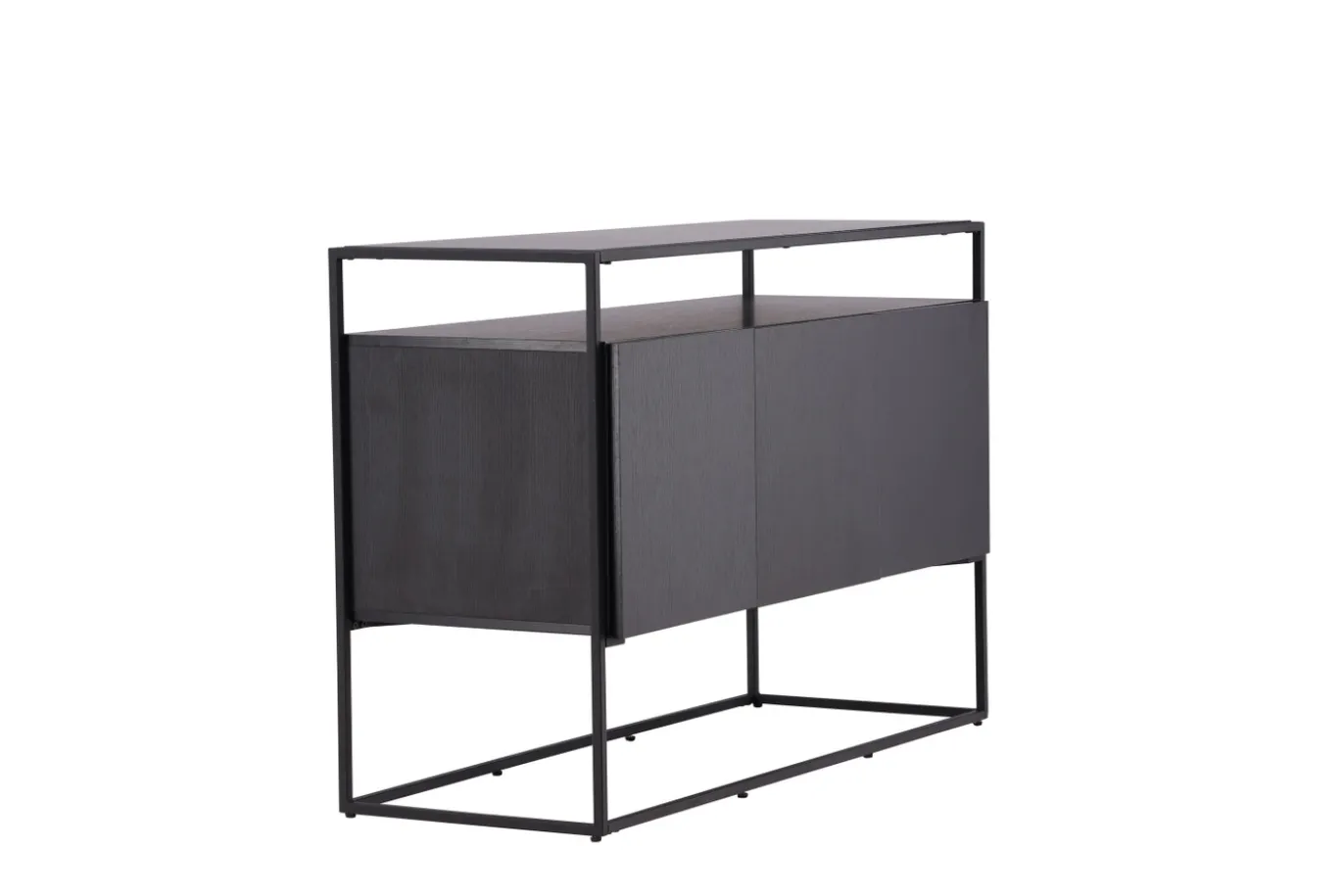 Fjôrd Dressoir Kingsport Zwart Smoked Mdf