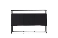 Fjôrd Dressoir Kingsport Zwart Smoked Mdf