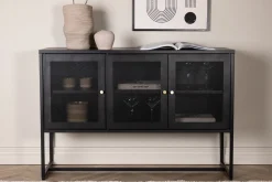 Fjôrd Dressoir Malla Zwart