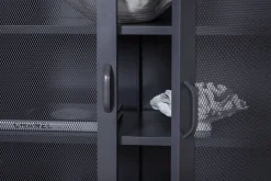 Fjôrd Dressoir Misha Mesh Doors Grijs