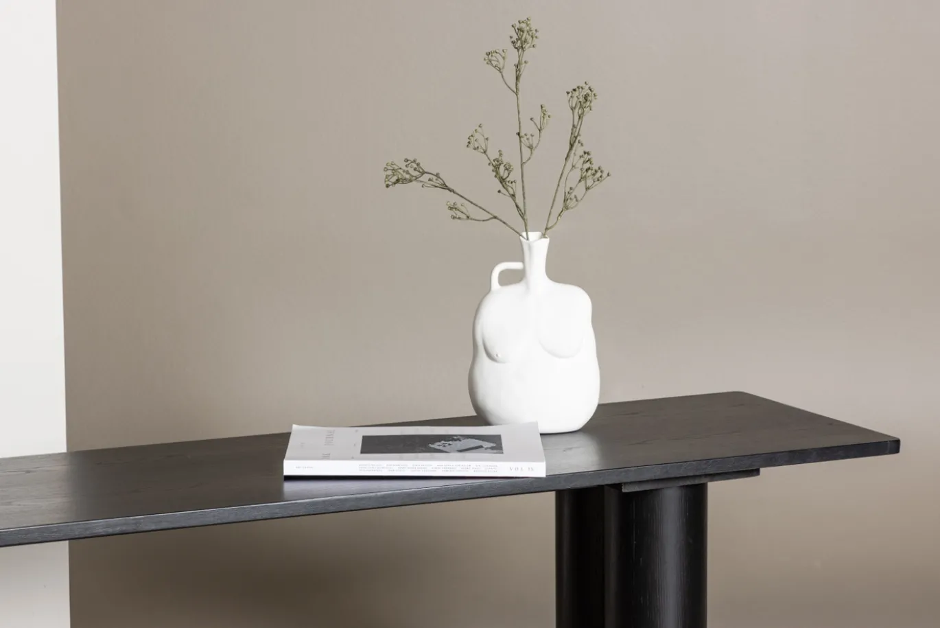 Fjôrd Eetkamerbank Olivia 180cm Zwart