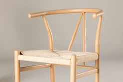 Fjôrd Eetkamerstoel Alfons Naturel/Beige Touw