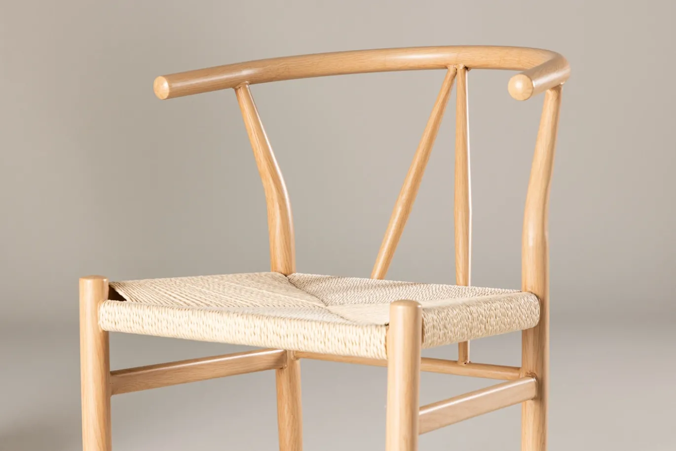 Fjôrd Eetkamerstoel Alfons Naturel/Beige Touw