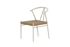 Fjôrd Eetkamerstoel Alfons Staal Beige