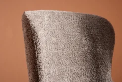 Fjôrd Eetkamerstoel Astoria Bruin Bouclé