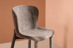 Fjôrd Eetkamerstoel Astoria Bruin Bouclé