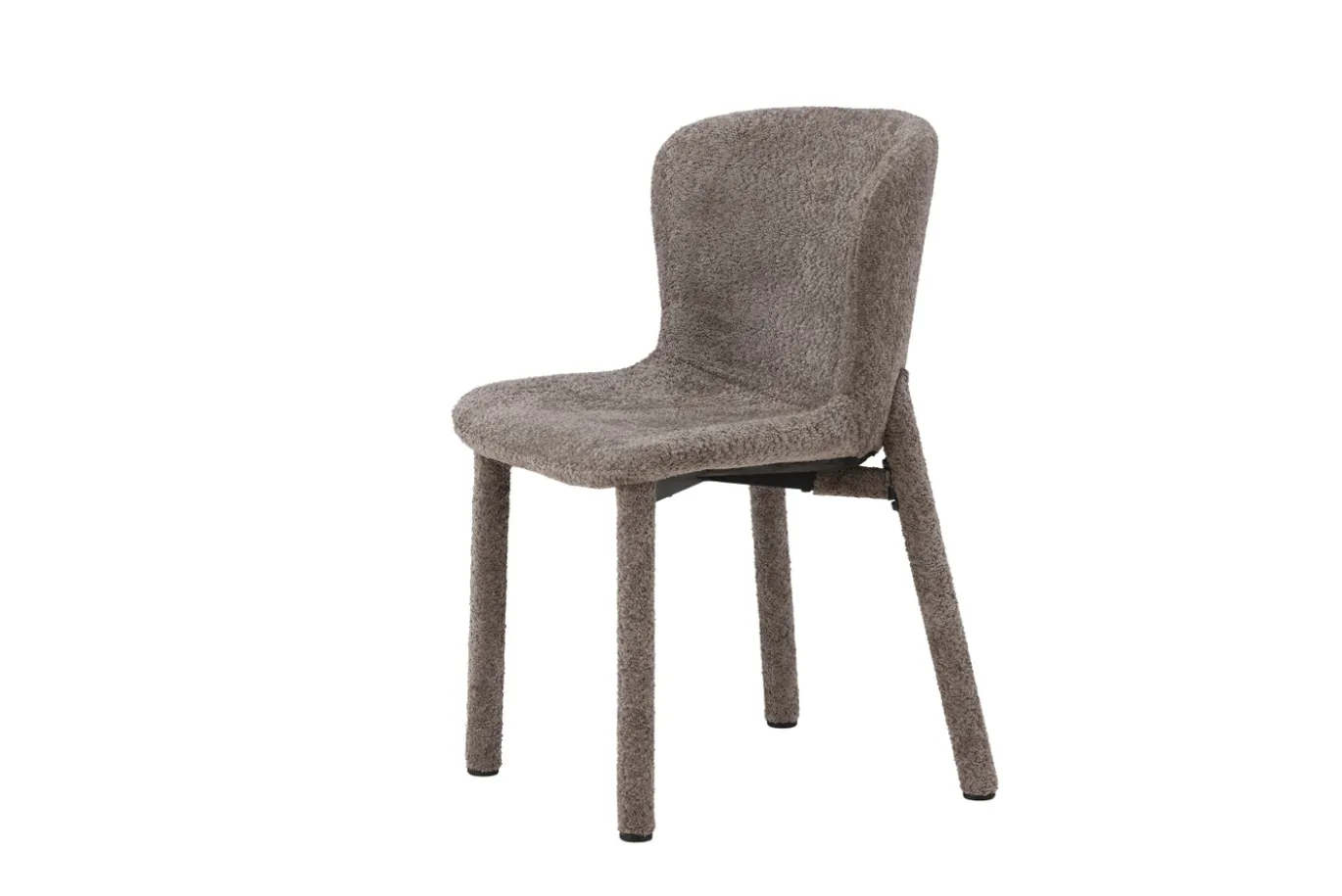 Fjôrd Eetkamerstoel Astoria Bruin Bouclé