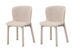 Fjôrd Eetkamerstoel Astoria Beige Bouclé
