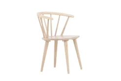 Fjôrd Eetkamerstoel Bobby Rubberhout Beige