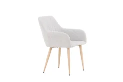 Fjôrd Eetkamerstoel Comfort Eiken/Lichtgrijs
