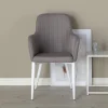 Fjôrd Eetkamerstoel Comfort Polar Grijs/Wit