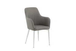 Fjôrd Eetkamerstoel Comfort Polar Grijs/Wit