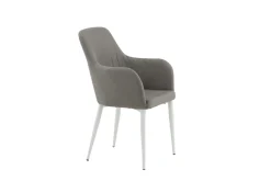 Fjôrd Eetkamerstoel Comfort Polar Grijs/Wit
