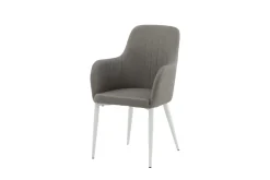 Fjôrd Eetkamerstoel Comfort Polar Grijs/Wit