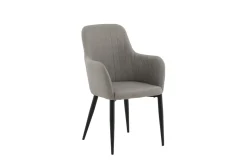 Fjôrd Eetkamerstoel Comfort Polar Grijs/Zwart