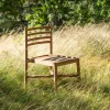 Fjôrd Eetkamerstoel Dining Stapelbaar Teak Golden
