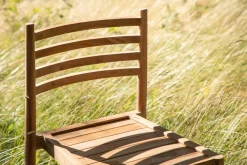 Fjôrd Eetkamerstoel Dining Stapelbaar Teak Golden