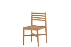Fjôrd Eetkamerstoel Dining Stapelbaar Teak Golden