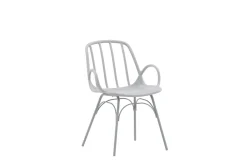 Fjôrd Eetkamerstoel Dyrön Greige Kunststof