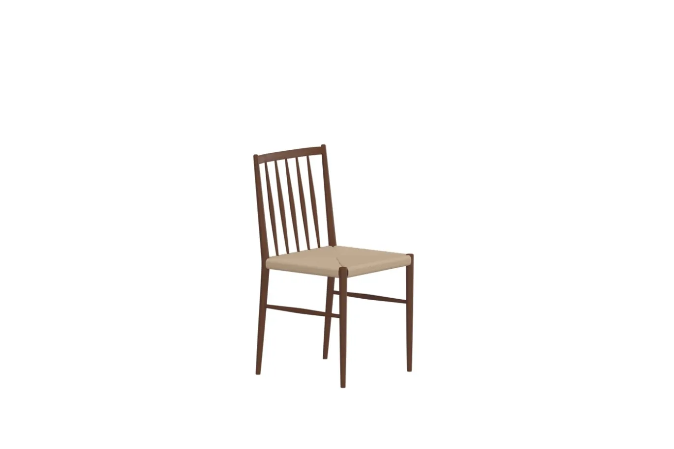 Fjôrd Eetkamerstoel Enes Polyester Rope Mokka