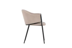 Fjôrd Eetkamerstoel Evelina Zwart/Beige