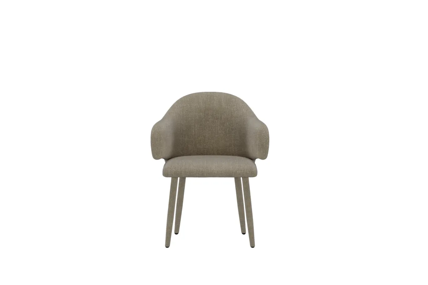 Fjôrd Eetkamerstoel Evelin Polyester Velvet Beige
