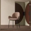 Fjôrd Eetkamerstoel Florensa Polyester Velvet Bruin