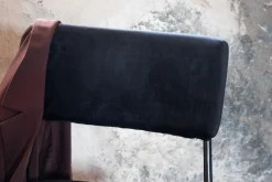 Fjôrd Eetkamerstoel Kenth Zwart Velvet