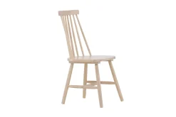 Fjôrd Eetkamerstoel Lönneberga Whitewash Solid Rubber Hout