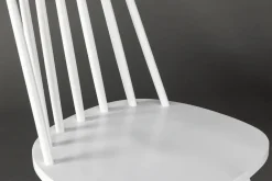 Fjôrd Eetkamerstoel Lönneberga Wit Solid Rubber Hout