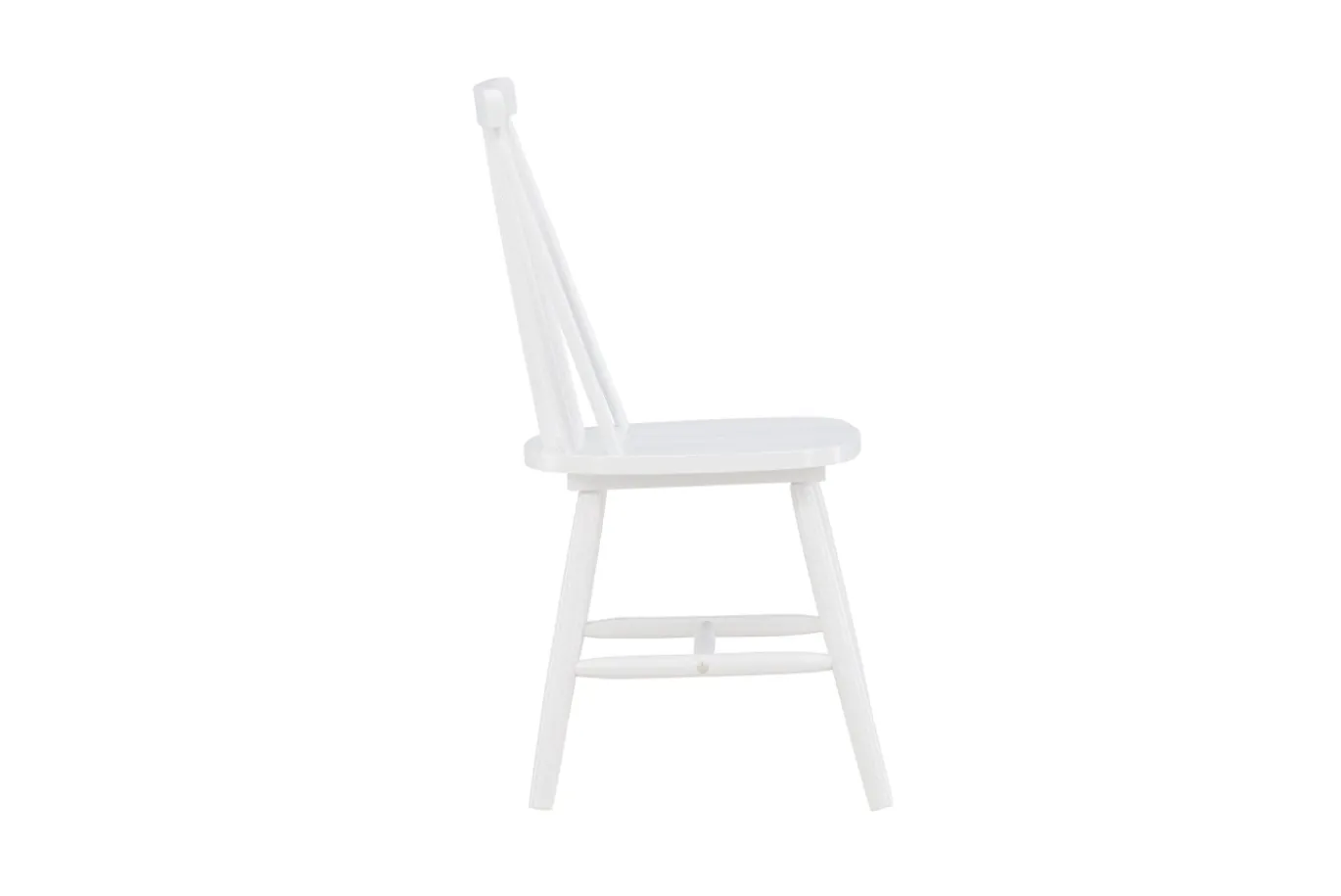 Fjôrd Eetkamerstoel Lönneberga Wit Solid Rubber Hout