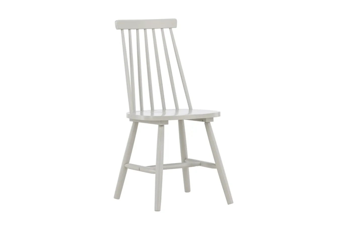 Fjôrd Eetkamerstoel Lönneberga Lichtgrijs Solid Rubber Hout