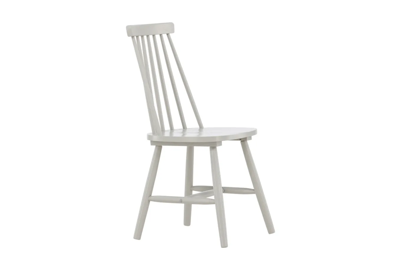 Fjôrd Eetkamerstoel Lönneberga Lichtgrijs Solid Rubber Hout