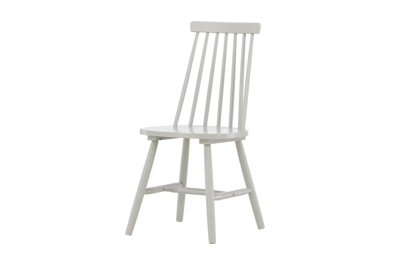 Fjôrd Eetkamerstoel Lönneberga Lichtgrijs Solid Rubber Hout