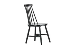 Fjôrd Eetkamerstoel Lönneberga Zwarts Solid Rubber Hout