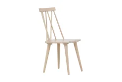 Fjôrd Eetkamerstoel Mariette Whitewash Solid Rubber Hout